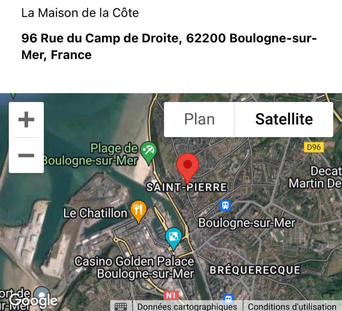 La Maison De La Cote 滨海布洛涅 外观 照片